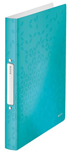 Leitz 42570051 Ringbuch wow, A4, PP, 2 Ringe, 25 mm, eisblau Leitz 42570051 Ringbuch wow, A4, PP, 2 Ringe, 25 mm, eisblau von Leitz