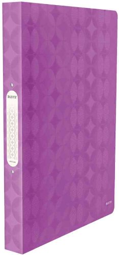 Leitz 4517-00-65 Ringbuch Retro Chic, 2 R-Ring, Polypropylen, 32 x 314 x 257 mm Stück, violett von Leitz