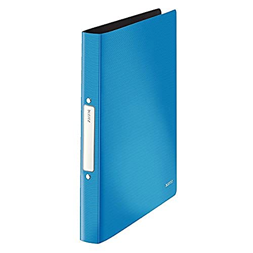 Leitz 45661030 Solid Ringbuch PP A4, 2R 25 mm, hellblau Leitz 45661030 Solid Ringbuch PP A4, 2R 25 mm, hellblau von Leitz