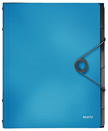 Leitz 45691030 Solid Ordnungsmappe PP A4, 6 Fächer, hellblau Leitz 45691030 Solid Ordnungsmappe PP A4, 6 Fächer, hellblau von Leitz