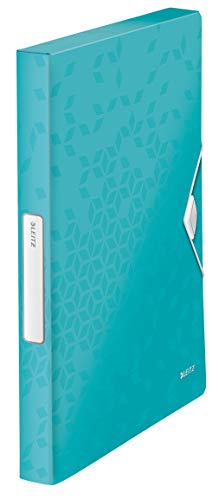 Leitz 46290051 Ablagebox WOW, A4, PP, 30 mm, eisblau von Leitz