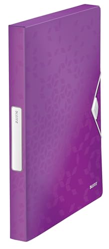 Leitz 46290062 Ablagebox WOW, A4, PP, 30 mm, violett Leitz 46290062 Ablagebox WOW, A4, PP, 30 mm, violett von Leitz