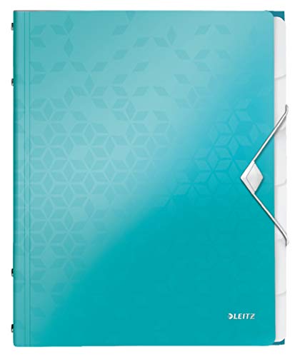 Leitz 46330051 Ordnungsmappe WOW, 6 Fächer, PP, eisblau Leitz 46330051 Ordnungsmappe WOW, 6 Fächer, PP, eisblau von Leitz