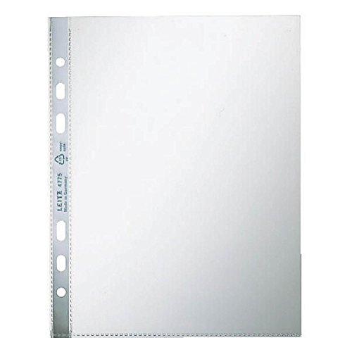 Leitz 47750002 Prospekthülle Standard, A5, PP, dokumentenecht, glasklar Leitz 47750002 Prospekthülle Standard, A5, PP, dokumentenecht, glasklar von Leitz