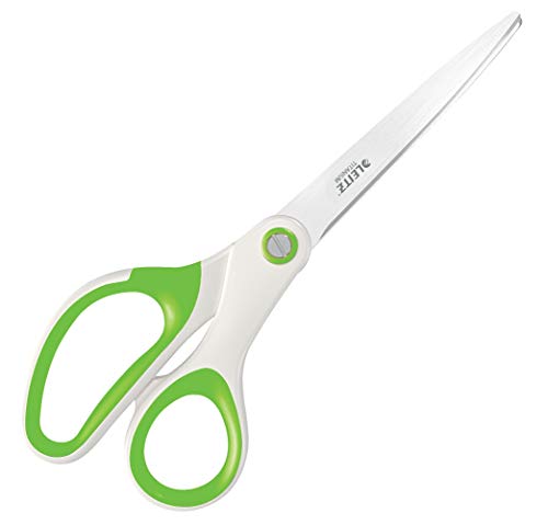 Leitz WOW Titan Qualitätsschere, Für Rechts- oder Linkshänder (beidhändig), Haushaltsschere mit ergonomischem Griff, Für zu Hause oder Schule, Grün, 53192054 Leitz WOW Titan Qualitätsschere, Für Rechts- oder Linkshänder (beidhändig), Haushaltsschere mit ergonomischem Griff, Für zu Hause oder Schule, Grün, 53192054 von Leitz