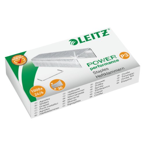 Leitz 55700000 | 2.000 Heftklammer (24/6 mm) von Leitz