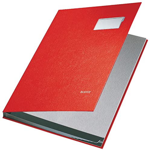 Leitz 57010025 Unterschriftsmappe, 10 Fächer, Überzug PP, rot Leitz 57010025 Unterschriftsmappe, 10 Fächer, Überzug PP, rot von Leitz