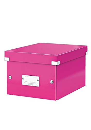 Leitz 6043 Wow Click & Store Kleine Box Metallic - Pink von Leitz
