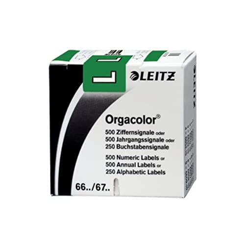 Leitz 66211000 Orgacolor Buchstabensignal L, 250 Stück, dunkelgrün Leitz 66211000 Orgacolor Buchstabensignal L, 250 Stück, dunkelgrün von Leitz