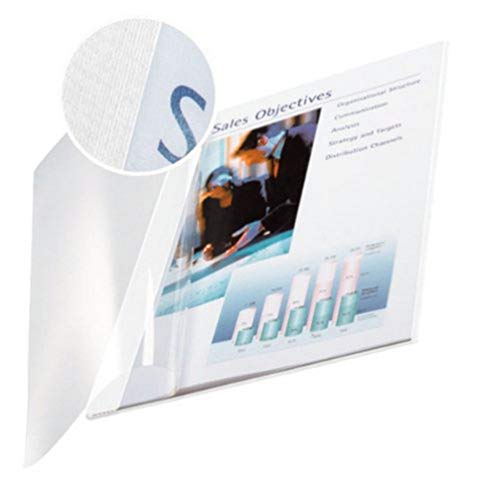 Leitz 74140001 Buchbindemappe impressBIND, Soft Cover, A4, 10,5 mm, 10 Stück, weiss Leitz 74140001 Buchbindemappe impressBIND, Soft Cover, A4, 10,5 mm, 10 Stück, weiss von Leitz