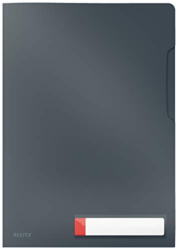 Leitz A4 Privacy Sichthülle, Ideal für 40 Blatt, Samtgrau, Cosy-Serie, 47080089 Leitz A4 Privacy Sichthülle, Ideal für 40 Blatt, Samtgrau, Cosy-Serie, 47080089 von Leitz
