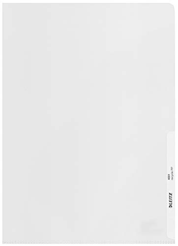 Leitz A4 Sichthülle, 25 Stück, Ungiftiger Kunststoff, Matte Oberfläche, 140 Micron Folienstärke, 100% recyclebar, Umweltfreundlich, Recycle-Serie, Farblos, 40010003 Leitz A4 Sichthülle, 25 Stück, Ungiftiger Kunststoff, Matte Oberfläche, 140 Micron Folienstärke, 100% recyclebar, Umweltfreundlich, Recycle-Serie, Farblos, 40010003 von Leitz