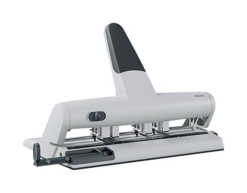 Leitz AKTO Variabler Mehrfachlocher, Für 30 Blatt, Mit Clipsystem für einstellbares Lochen von bis zu 6 Löchern, Aus Aluminiumdruckguss, recycelte Kunststoffteile, 100% recycelbar, Weiß, 51140084 Leitz AKTO Variabler Mehrfachlocher, Für 30 Blatt, Mit Clipsystem für einstellbares Lochen von bis zu 6 Löchern, Aus Aluminiumdruckguss, recycelte Kunststoffteile, 100% recycelbar, Weiß, 51140084 von Leitz