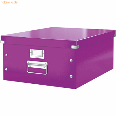 Leitz Ablagebox Click & Store A3 violett von Leitz
