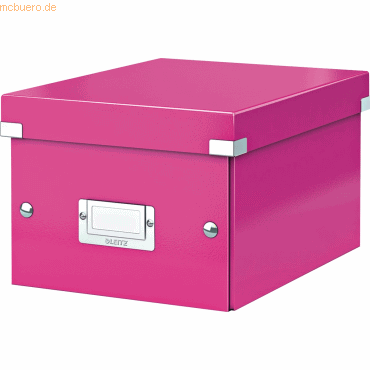 Leitz Ablagebox Click & Store A5 pink von Leitz