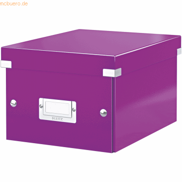 Leitz Ablagebox Click & Store A5 violett Leitz Ablagebox Click & Store A5 violett von Leitz