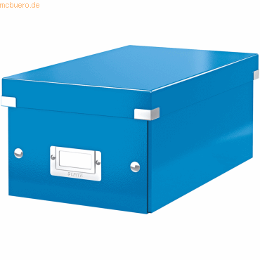 Leitz Ablagebox Click & Store DVD blau Leitz Ablagebox Click & Store DVD blau von Leitz