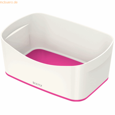 Leitz Aufbewahrungsschale MyBox A5 ABS weiß/pink von Leitz