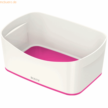 4 x Leitz Aufbewahrungsschale MyBox A5 ABS weiß/pink 4 x Leitz Aufbewahrungsschale MyBox A5 ABS weiß/pink von Leitz