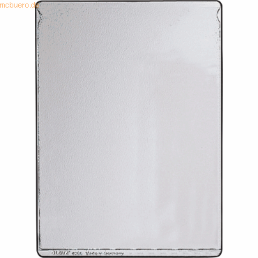 50 x Leitz Ausweishüllen A4 0,20mm PVC transparent genarbt von Leitz