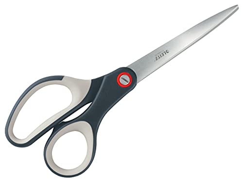 Leitz Beidhändige Schere, Premium Titanbeschichteter Edelstahl, Ultrascharf, Präzises Schneiden, Ergonomischer Griff, Zuhause/Büro, Cosy Serie, Samtgrau, 53320089 Leitz Beidhändige Schere, Premium Titanbeschichteter Edelstahl, Ultrascharf, Präzises Schneiden, Ergonomischer Griff, Zuhause/Büro, Cosy Serie, Samtgrau, 53320089 von Leitz