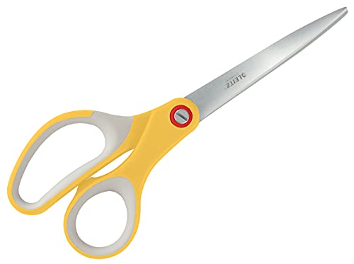 Leitz Beidhändige Schere, Premium Titanbeschichteter Edelstahl, Ultrascharf, Präzises Schneiden, Ergonomischer Griff, Zuhause/Büro, Cosy Serie, Warmes Gelb, 53320019 Leitz Beidhändige Schere, Premium Titanbeschichteter Edelstahl, Ultrascharf, Präzises Schneiden, Ergonomischer Griff, Zuhause/Büro, Cosy Serie, Warmes Gelb, 53320019 von Leitz