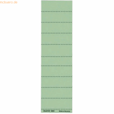 Leitz Beschriftungsschilder für Vollsichtreiter 60x21mm grün VE=100 St von Leitz