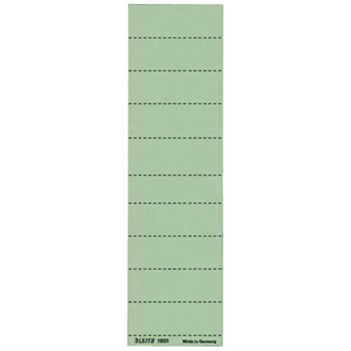 Leitz Blanko-Schildchen (Karton) 100 Stück grün von Leitz