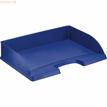 Leitz Briefablage Standard Plus A4 quer blau von Leitz