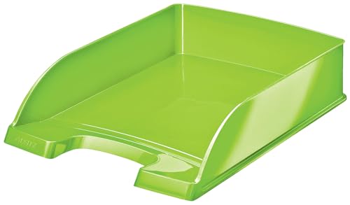 Leitz Briefkorb, A4, 5er Pack, Grün, WOW-Serie, 52263054 Leitz Briefkorb, A4, 5er Pack, Grün, WOW-Serie, 52263054 von Leitz