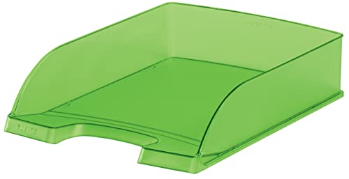 Leitz Briefkorb Standard A4, Briefablage in Premium-Qualität, Stapelbares Ablagefach als Schreibtisch-Organizer, Kombinierbar mit Plus-Serie, Grün Frost, 52270056 Leitz Briefkorb Standard A4, Briefablage in Premium-Qualität, Stapelbares Ablagefach als Schreibtisch-Organizer, Kombinierbar mit Plus-Serie, Grün Frost, 52270056 von Leitz