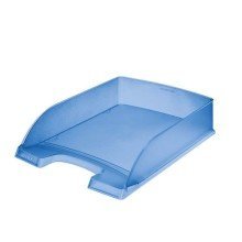 Leitz Briefkorb Standard Plus, A4, Polystyrol, blau frost Leitz Briefkorb Standard Plus, A4, Polystyrol, blau frost von Leitz