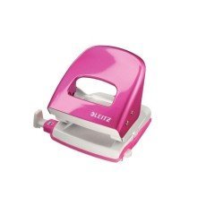 Leitz Brolocher NeXXt, Metall, 30 Blatt, Blisterverpackung, pink metallic Leitz Brolocher NeXXt, Metall, 30 Blatt, Blisterverpackung, pink metallic von Leitz