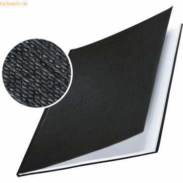Leitz Buchbindemappe impressBind Hard Cover 3,5mm schwarz VE=10 Stück von Leitz