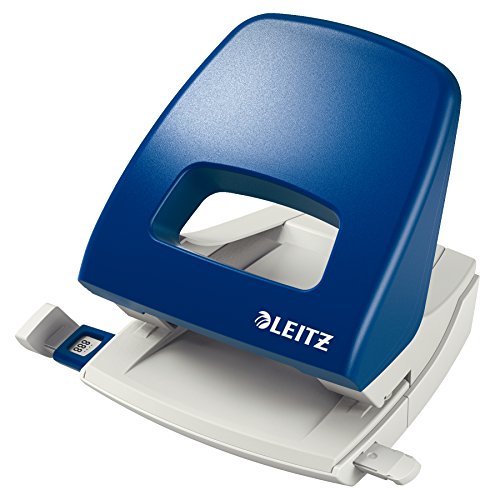 Leitz Büro Locher aus Metall, Für 25 Blatt, Anschlagschiene mit Formatangaben, Ergonomisches Design, blau, NeXXt-Serie, 50050035 Leitz Büro Locher aus Metall, Für 25 Blatt, Anschlagschiene mit Formatangaben, Ergonomisches Design, blau, NeXXt-Serie, 50050035 von Leitz