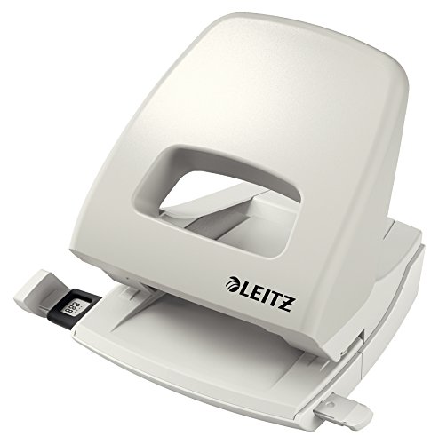 Leitz Büro Locher aus Metall, Für 25 Blatt, Anschlagschiene mit Formatangaben, Ergonomisches Design, grau, NeXXt-Serie, 50050085 Leitz Büro Locher aus Metall, Für 25 Blatt, Anschlagschiene mit Formatangaben, Ergonomisches Design, grau, NeXXt-Serie, 50050085 von Leitz