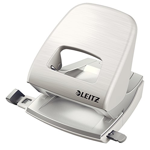 Leitz Büro Locher aus Metall, Für 30 Blatt, Anschlagschiene mit Formatangaben, Ergonomisches Design, Arktik weiß, Style Serie, 50060004 Leitz Büro Locher aus Metall, Für 30 Blatt, Anschlagschiene mit Formatangaben, Ergonomisches Design, Arktik weiß, Style Serie, 50060004 von Leitz