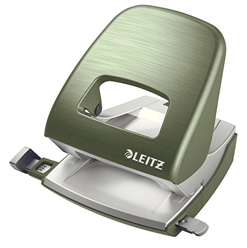 Leitz Büro Locher aus Metall, Für 30 Blatt, Anschlagschiene mit Formatangaben, Ergonomisches Design, Seladon grün, Style Serie, 50060053 Leitz Büro Locher aus Metall, Für 30 Blatt, Anschlagschiene mit Formatangaben, Ergonomisches Design, Seladon grün, Style Serie, 50060053 von Leitz