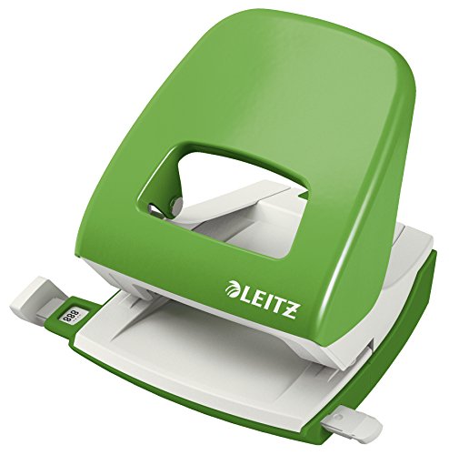 Leitz Büro Locher aus Metall, Für 30 Blatt, Anschlagschiene mit Formatangaben, Ergonomisches Design, hellgrün, 50080050 Leitz Büro Locher aus Metall, Für 30 Blatt, Anschlagschiene mit Formatangaben, Ergonomisches Design, hellgrün, 50080050 von Leitz