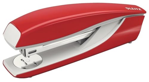 Leitz Büroheftgerät aus Metall, Für 40 Blatt, Inkl. Heftklammern, Ergonomisches Design, Rot, NeXXt-Serie, 55040025 Leitz Büroheftgerät aus Metall, Für 40 Blatt, Inkl. Heftklammern, Ergonomisches Design, Rot, NeXXt-Serie, 55040025 von Leitz