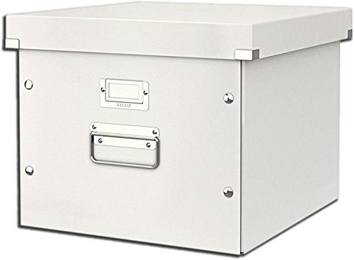 Leitz Click & Store Ablage- und Transportbox für Hängeregistratur, A4, weiß, 60460001 von Leitz