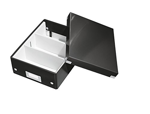 Leitz Click & Store Organisationsbox, Klein, schwarz, 60570095 von Leitz