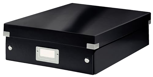 Leitz Click & Store Organisationsbox, Mittelgroß, schwarz, 60580095 von Leitz