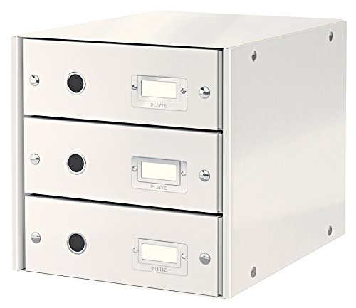 Leitz Click & Store Schubladenset, 3 Schubladen, A4, weiß, 60480001 Leitz Click & Store Schubladenset, 3 Schubladen, A4, weiß, 60480001 von Leitz