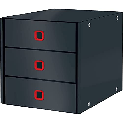 Leitz Click & Store Schubladenset, 3 Schubladen zur Aufbewahrung von Papieren, Dokumenten und Gegenständen, Größe A4, Stabiler Premium-Karton, Zuhause/Büro, Cosy Serie, Samtgrau, 53680089 Leitz Click & Store Schubladenset, 3 Schubladen zur Aufbewahrung von Papieren, Dokumenten und Gegenständen, Größe A4, Stabiler Premium-Karton, Zuhause/Büro, Cosy Serie, Samtgrau, 53680089 von Leitz