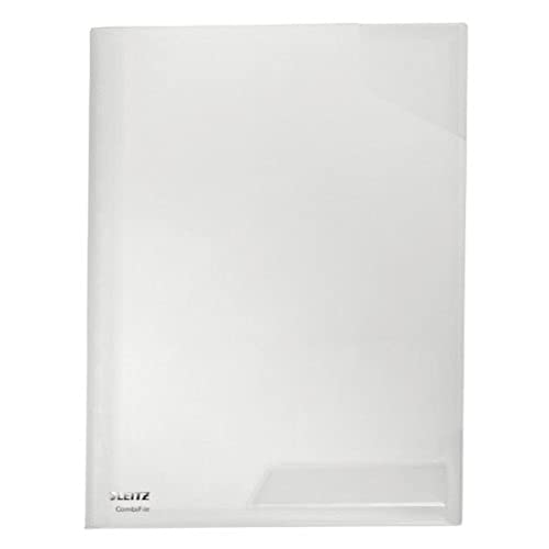Leitz CombiFile Hardback Sichthüllen-Set, 3 Stück, A4 Format, Glasklar mit glänzender Oberfläche, Obere Öffnung, 0,18 mm PP-Folie, 47320002 Leitz CombiFile Hardback Sichthüllen-Set, 3 Stück, A4 Format, Glasklar mit glänzender Oberfläche, Obere Öffnung, 0,18 mm PP-Folie, 47320002 von Leitz