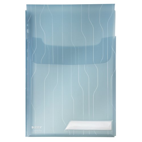 Leitz CombiFile Maxi Sichthüllen-Set, 3 Stück, A4 Format, Ausdehnbar für mehr Kapazität, Blau mit matter Oberfläche, Verschlussklappe zum Schutz des Inhalts, 0,20 mm PP-Folie, 47270035 Leitz CombiFile Maxi Sichthüllen-Set, 3 Stück, A4 Format, Ausdehnbar für mehr Kapazität, Blau mit matter Oberfläche, Verschlussklappe zum Schutz des Inhalts, 0,20 mm PP-Folie, 47270035 von Leitz