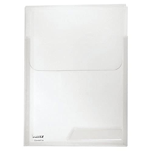 Leitz CombiFile Maxi Sichthüllen-Set, 3 Stück, A4 Format, Ausdehnbar für mehr Kapazität, Glasklar mit glänzender Oberfläche, Verschlussklappe zum Schutz des Inhalts, 0,18 mm PP-Folie, 47310002 Leitz CombiFile Maxi Sichthüllen-Set, 3 Stück, A4 Format, Ausdehnbar für mehr Kapazität, Glasklar mit glänzender Oberfläche, Verschlussklappe zum Schutz des Inhalts, 0,18 mm PP-Folie, 47310002 von Leitz