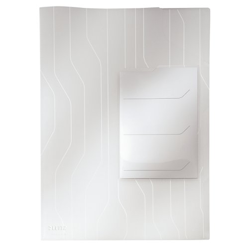 Leitz CombiFile Organisationshüllen-Set, 3 Stück, A4 Format, Farblos mit matter Oberfläche und Muster, Obere Öffnung, 0,20 mm PP-Folie, 47290003 Leitz CombiFile Organisationshüllen-Set, 3 Stück, A4 Format, Farblos mit matter Oberfläche und Muster, Obere Öffnung, 0,20 mm PP-Folie, 47290003 von Leitz