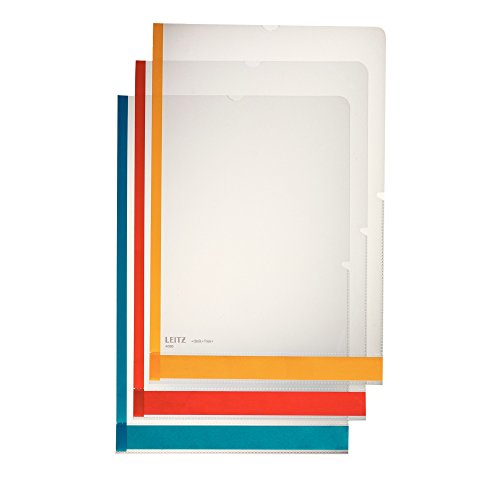 Leitz Desk Free Sichthüllen-Set, 6 Stück, A4 Format, Farblos mit matter Oberfläche, Bunte Beschriftungsstreifen und Farbkante, 0,15 mm PP-Folie, Dokumentenecht, 40803000 Leitz Desk Free Sichthüllen-Set, 6 Stück, A4 Format, Farblos mit matter Oberfläche, Bunte Beschriftungsstreifen und Farbkante, 0,15 mm PP-Folie, Dokumentenecht, 40803000 von Leitz